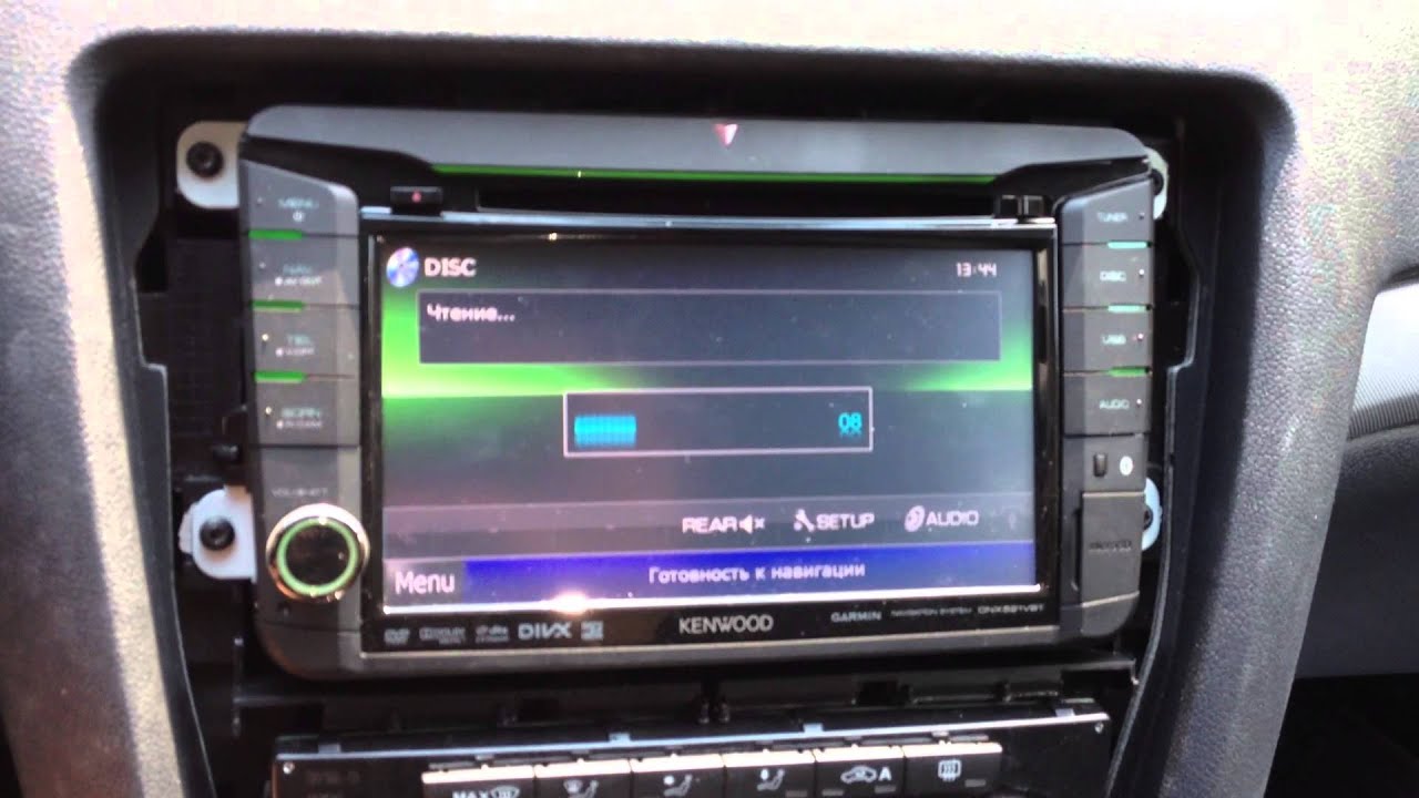 Kenwood dnx521vbt шкода октавия