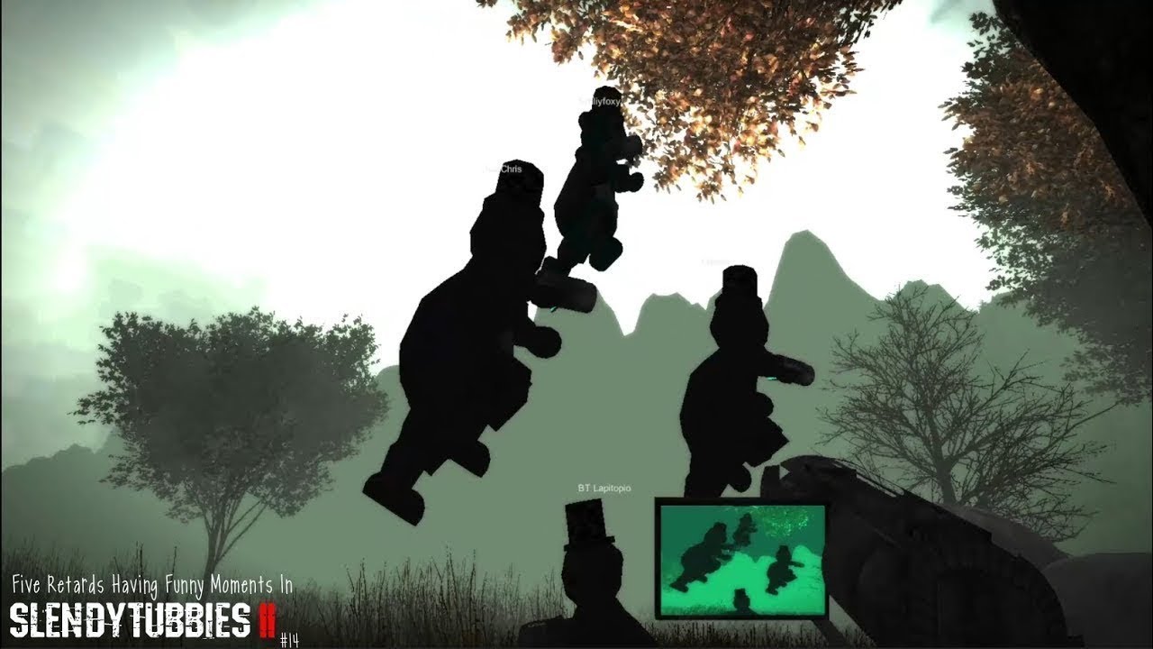 Five Retards Having Funny Moments In ST2 #14 (5 People Getting Chased By Monsters In ST2)