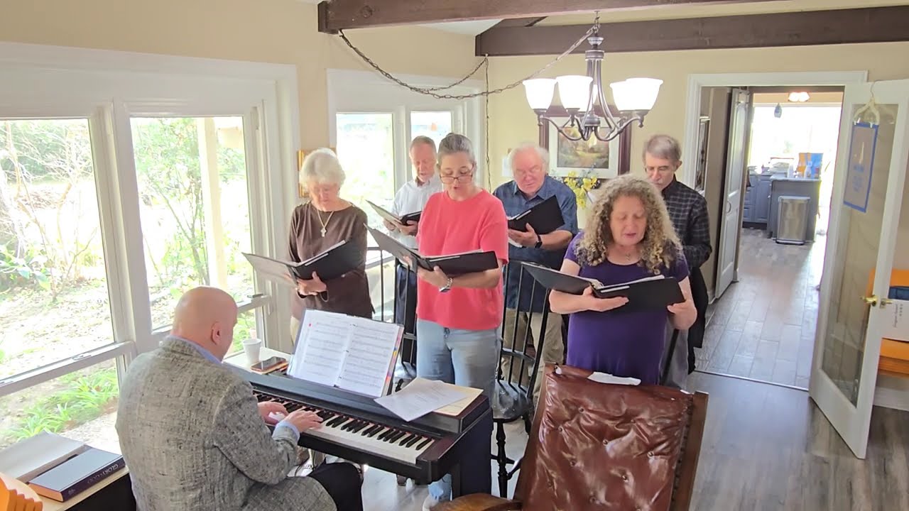The Chancel Choir sing -- 
