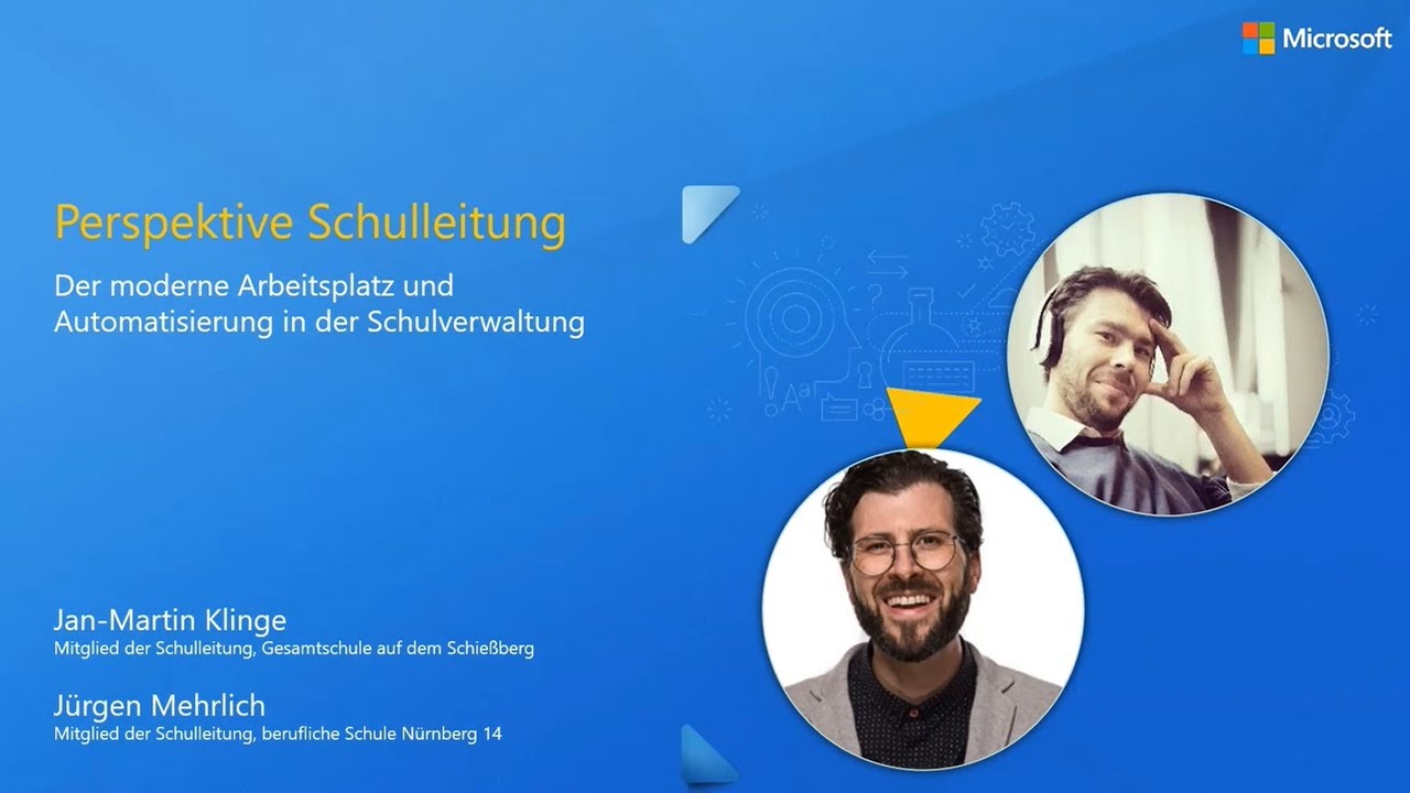 Microsoft Bildungsforum | Impulse aus der Praxis: Perspektive Schulleitung | Microsoft