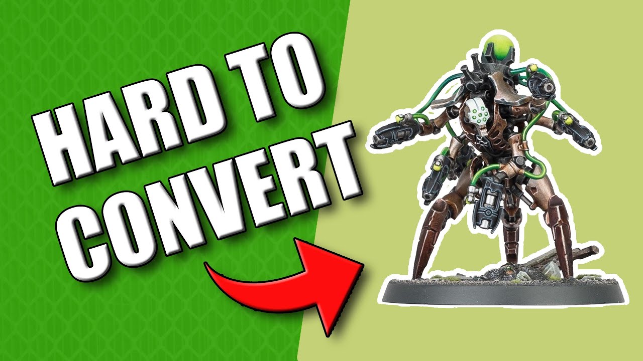 I Attempt a Necron Hexmark Destroyer Conversion