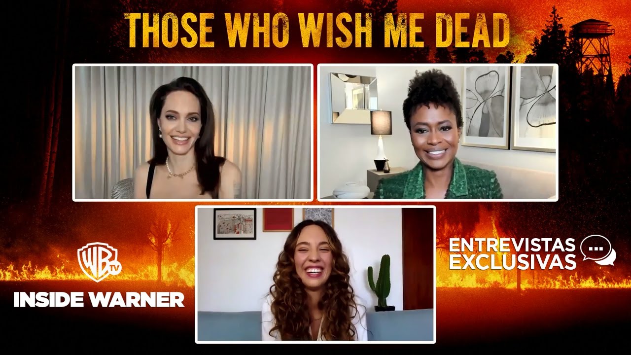 Angelina Jolie, Jon Bernthal, Finn Little y Medina Senghore #ThoseWhoWishMeDead | #InsideWarner