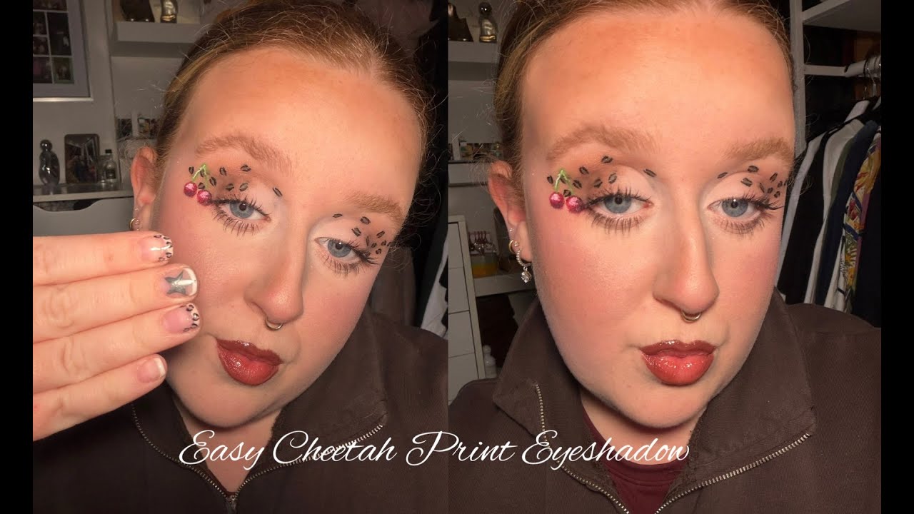 Easy Cheetah Print Eyeshadow | Tutorial | Makeup By Hollie