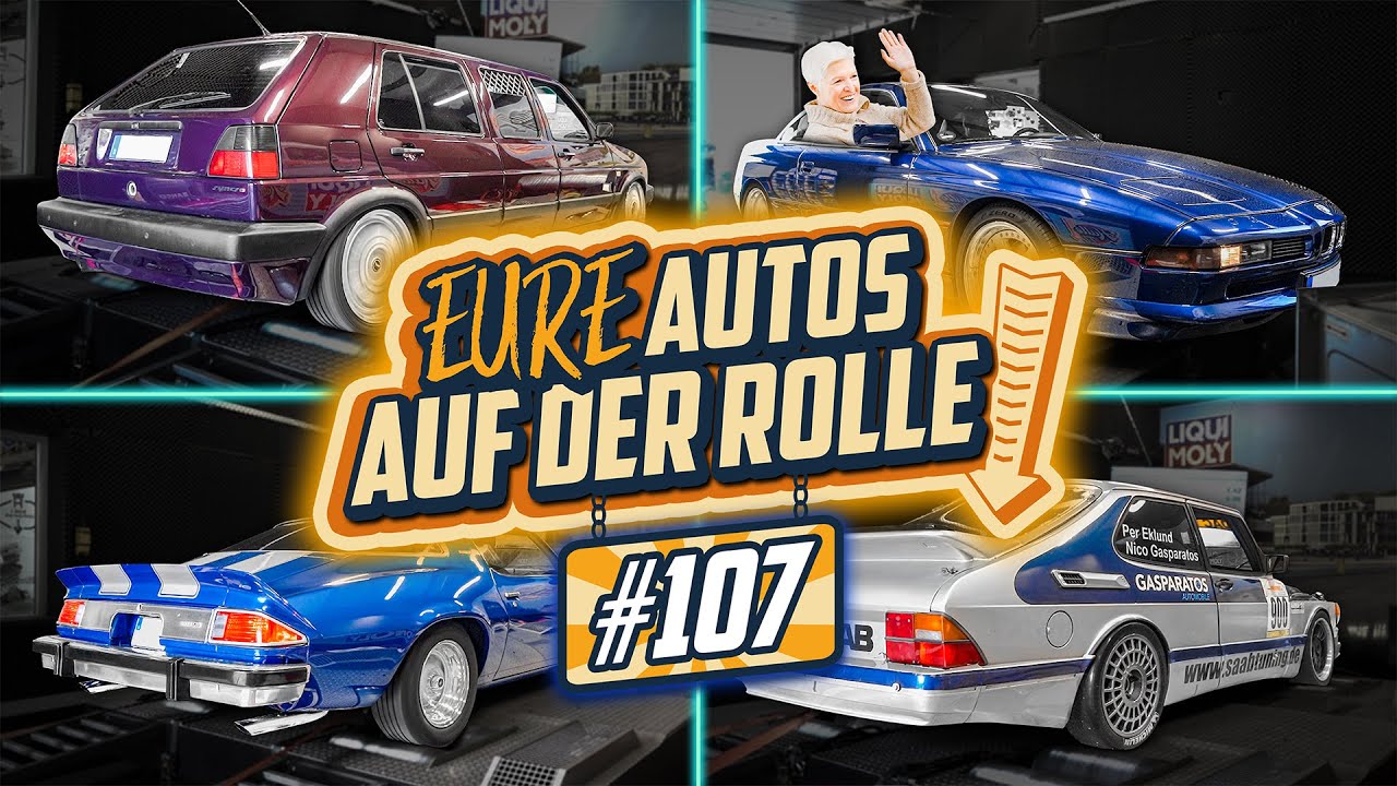 Mit OMAs BMW 850 auf dem Prüfstand! - Prüfstandstag Halle77 - MARCO nimmt EURE Autos ran!