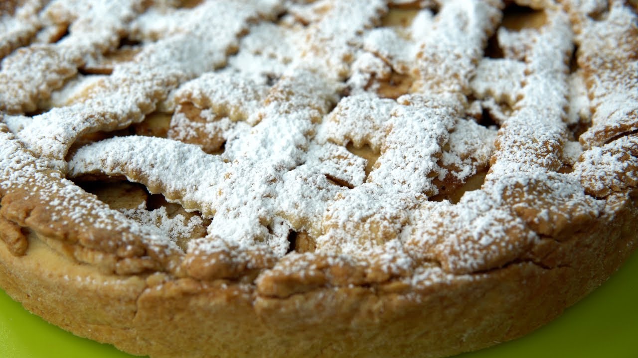 CROSTATA alle MELE della NONNA, uno dei dolci più amati!!!