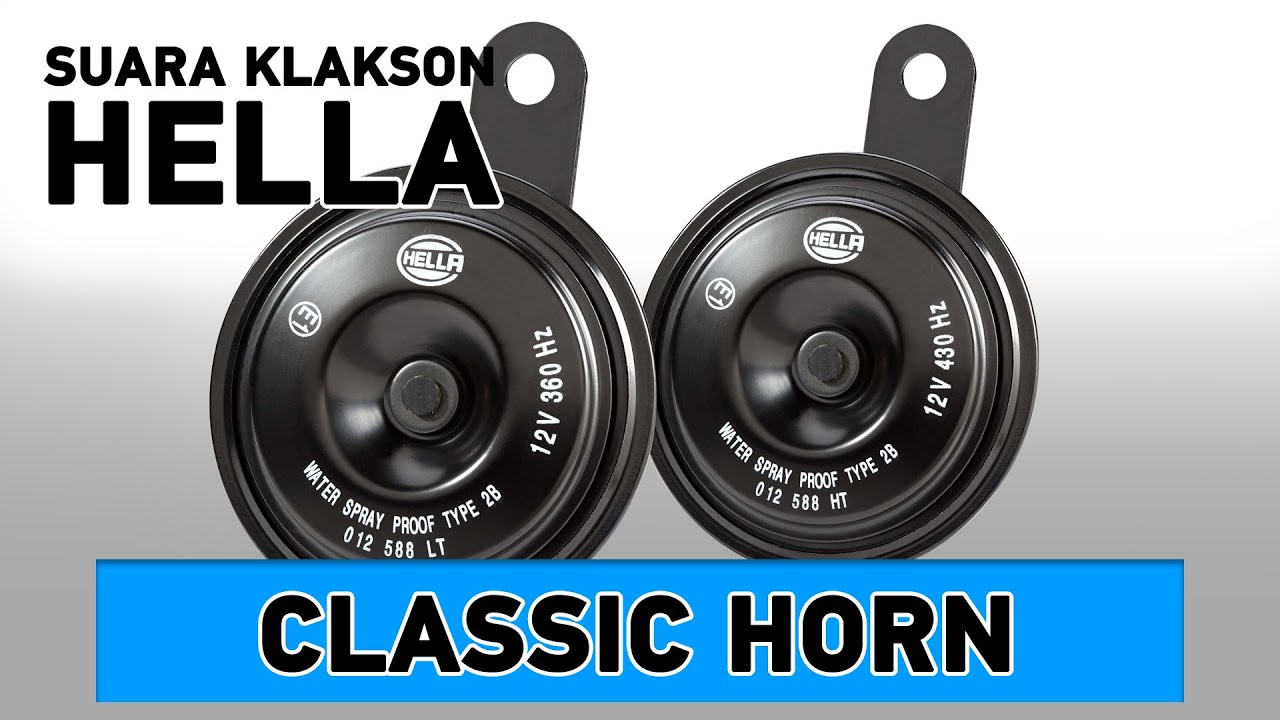 SUARA KLAKSON HELLA CLASSIC DISC