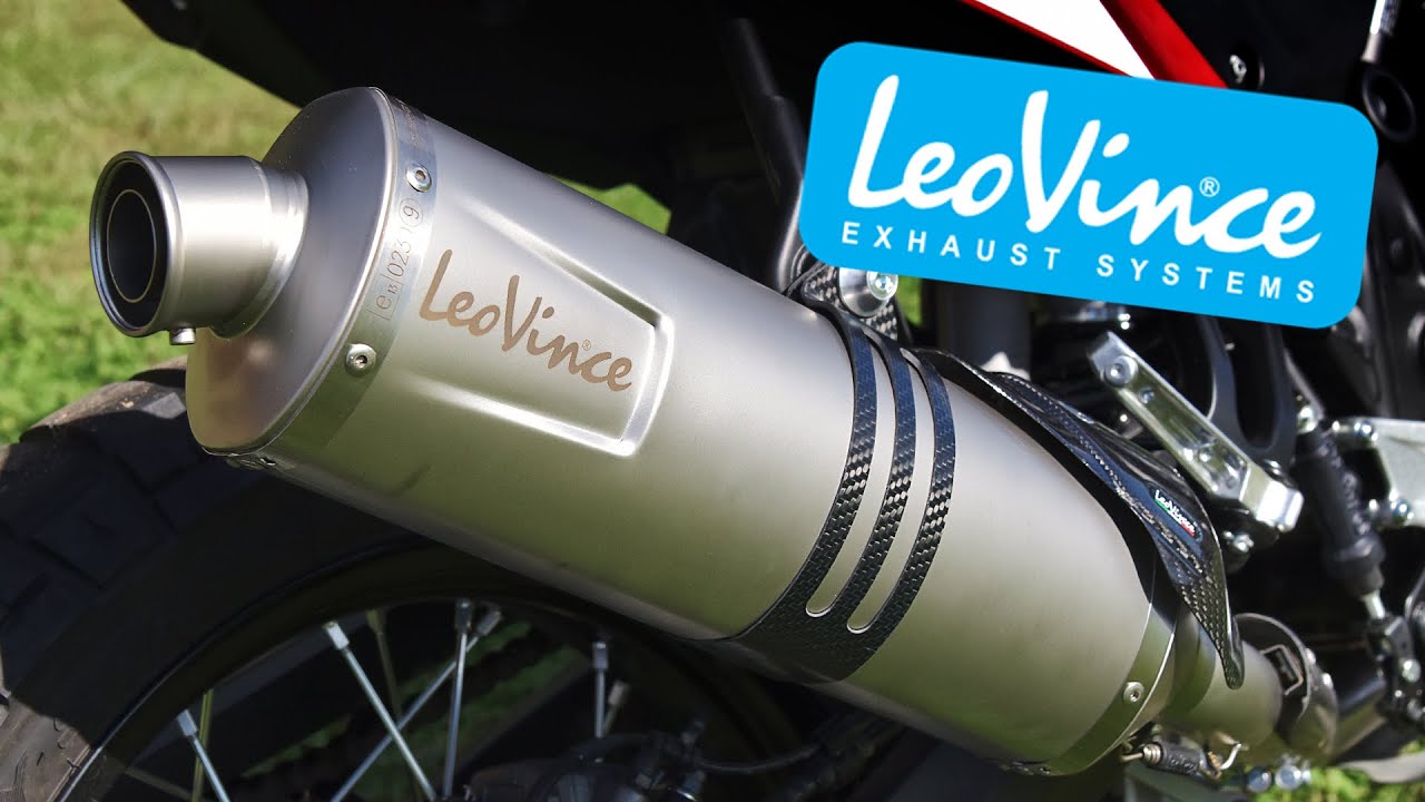 Звук и установка выхлопной системы Yamaha Tenere 700 LeoVince LV One Evo