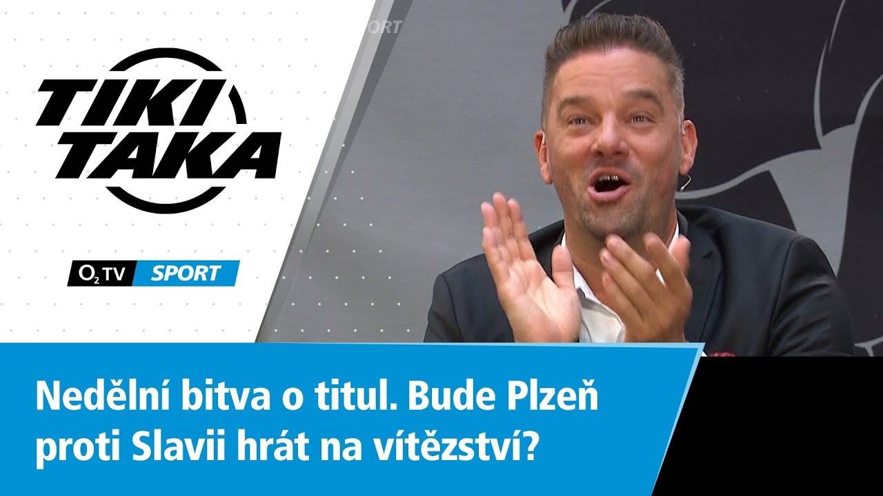 TIKI-TAKA: Nedělní bitva o titul. Bude Plzeň hrát proti Slavii na vítězství?