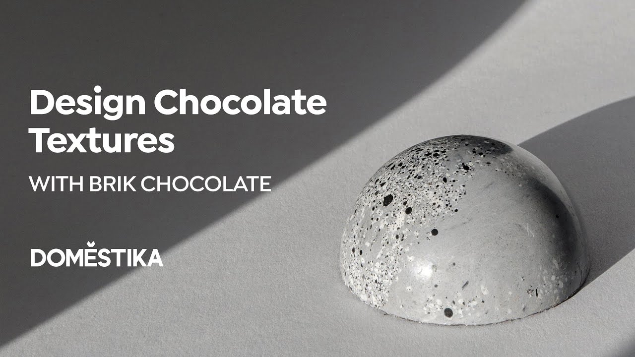 CURSO ONLINE Dise&ntilde;o de texturas con chocolate de BRIK Chocolate