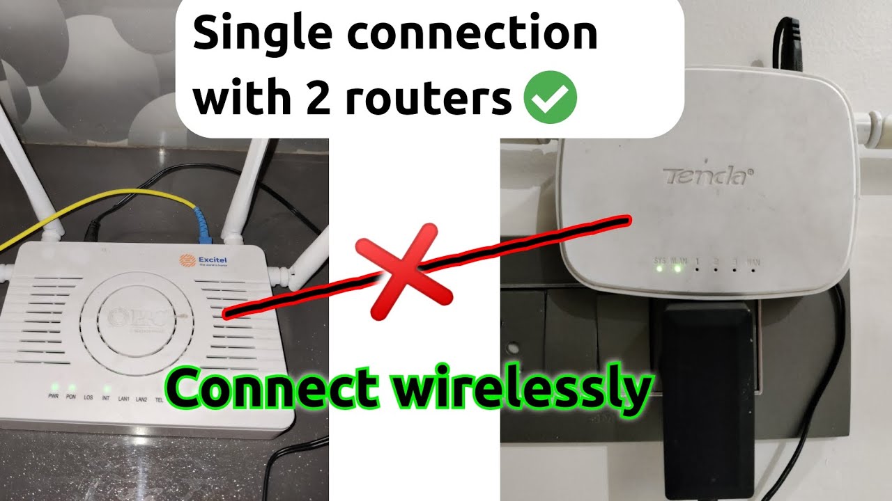 How to connect another router to main router wirelessly | connect 2nd router to main router wireless