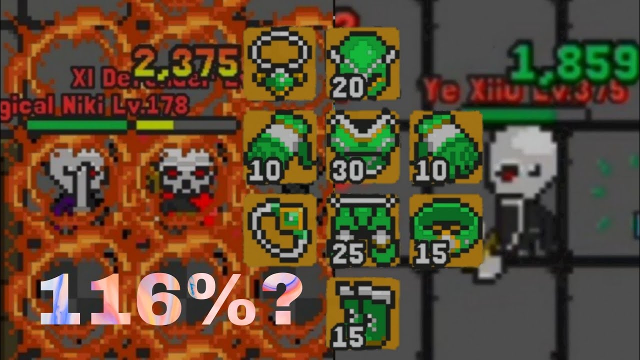 Rucoy Online: Top lows PvP action (116% recovery)