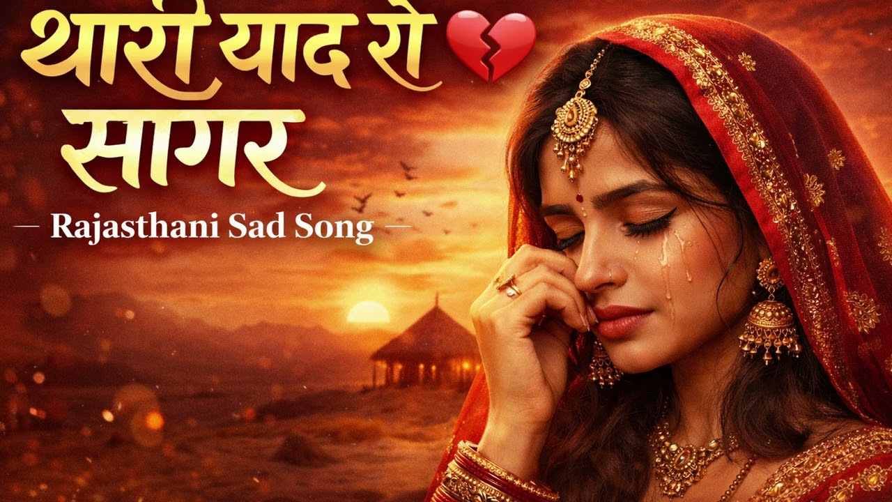 Thari Yaad Ro Saagar 💔 | New Rajasthani Sad Song