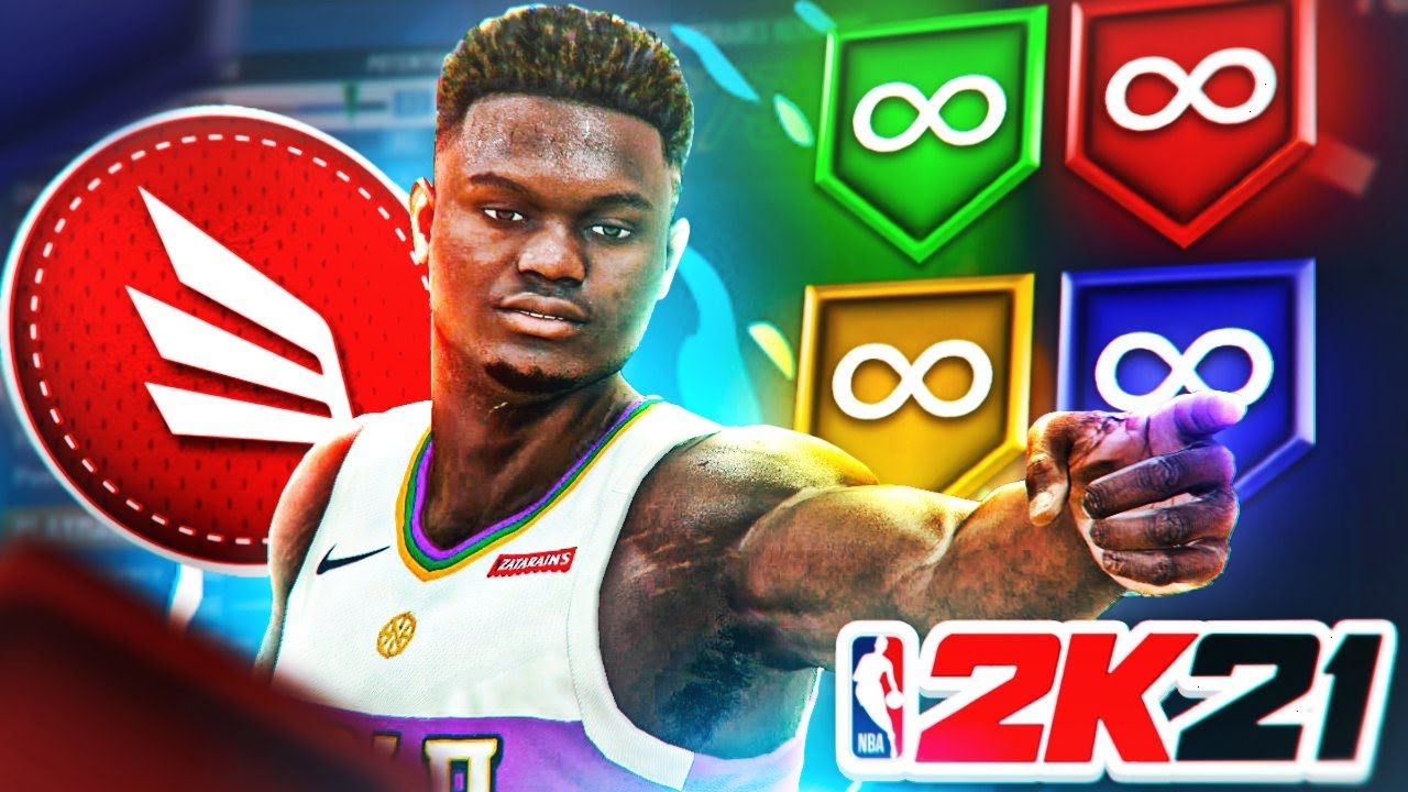ZION WILLIAMSON SLASHER BUILD IS OVERPOWERED ON NBA 2K21! BEST SLASHER BUILD! CRAZY CONTACT DUNKS