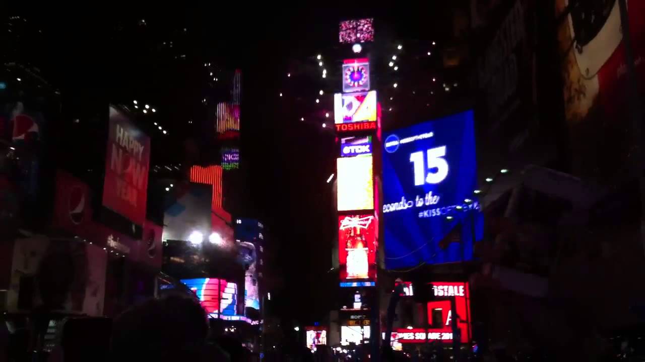 Happy New Year 2013 Countdown @ Times Square