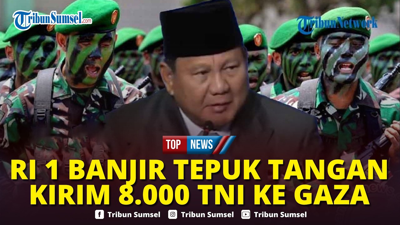 🔴Prabowo Banjir Tepuk Tangan dari Pemimpin Dunia saat Tegaskan Kirim 8 Ribu TNI ke Gaza di KTT BoP