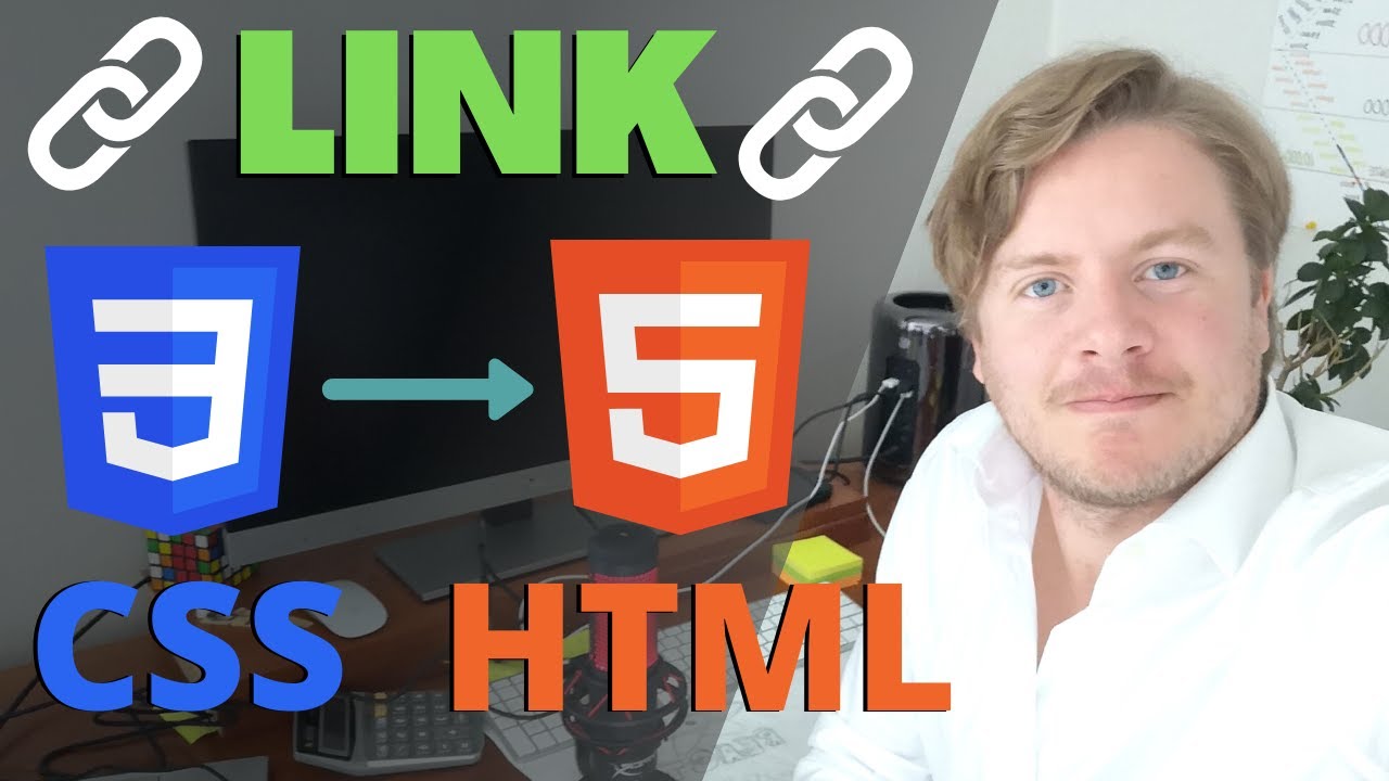 Как связать CSS с HTML в Visual Studio Code
