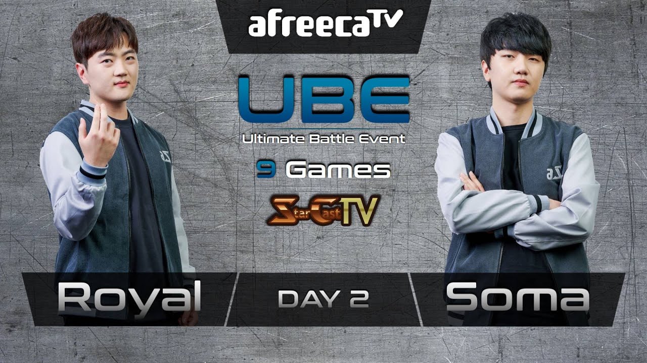 [ENG] Ultimate Battle Royal vs Soma (TvZ) - Starcraft Remastered (StarCastTV English) UBE-2
