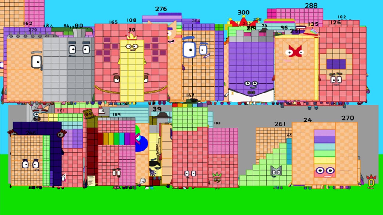 The Numberblocks Game but threes | The Five Digit Addinator for homeschooling