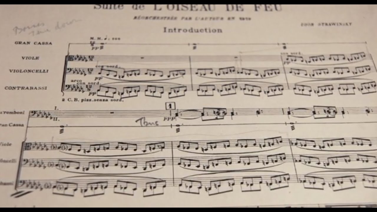 Listening Guide: Stravinsky's The Firebird Suite (Paul Rissmann)