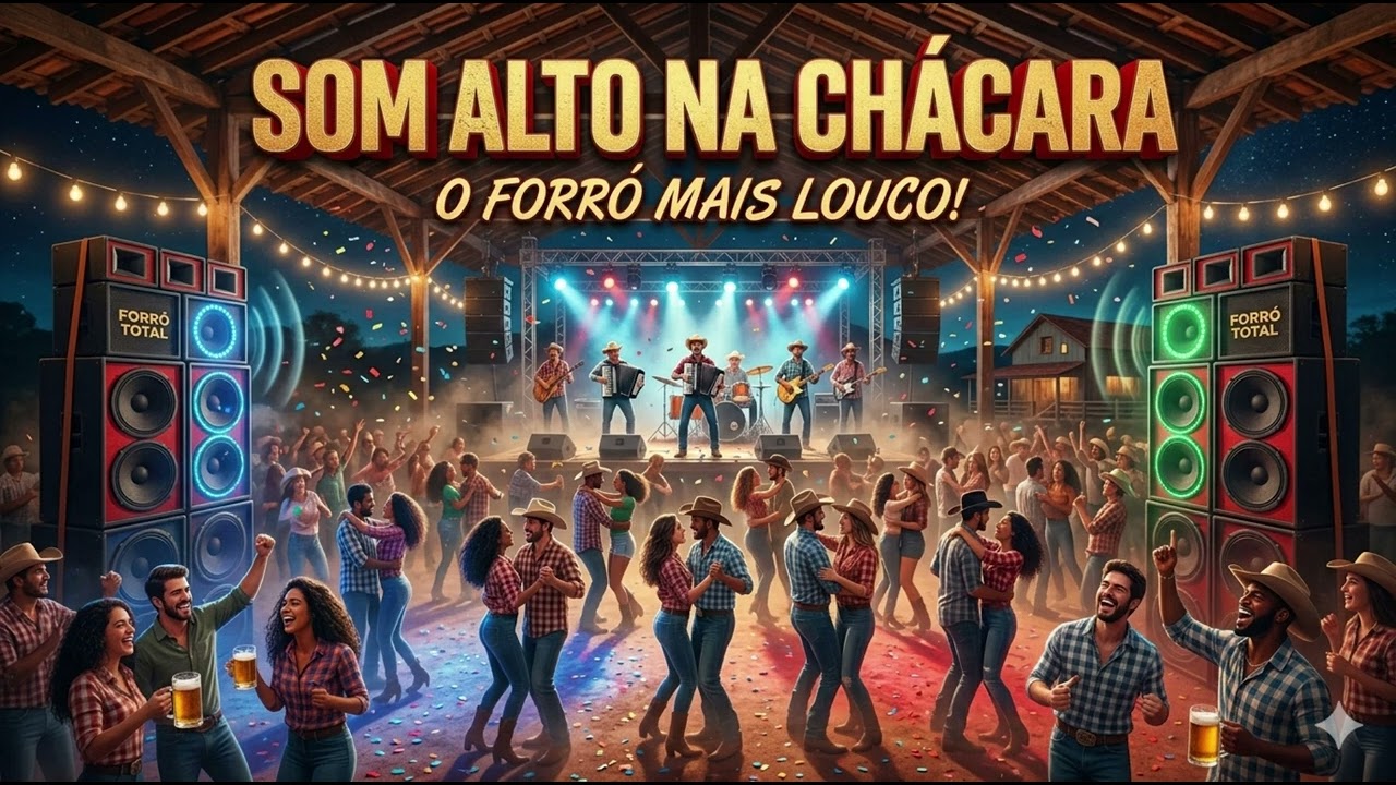 SOM ALTO NA CHÁCARA - LANÇAMENTO FORRÓ REY VAQUEIRO 2026 HINO DA BAGUNÇA