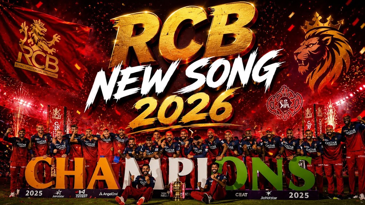 RCB New Song 2026 ❤️&zwj;🔥 Full Anthem Video RCB 🔥 Royal Challengers
