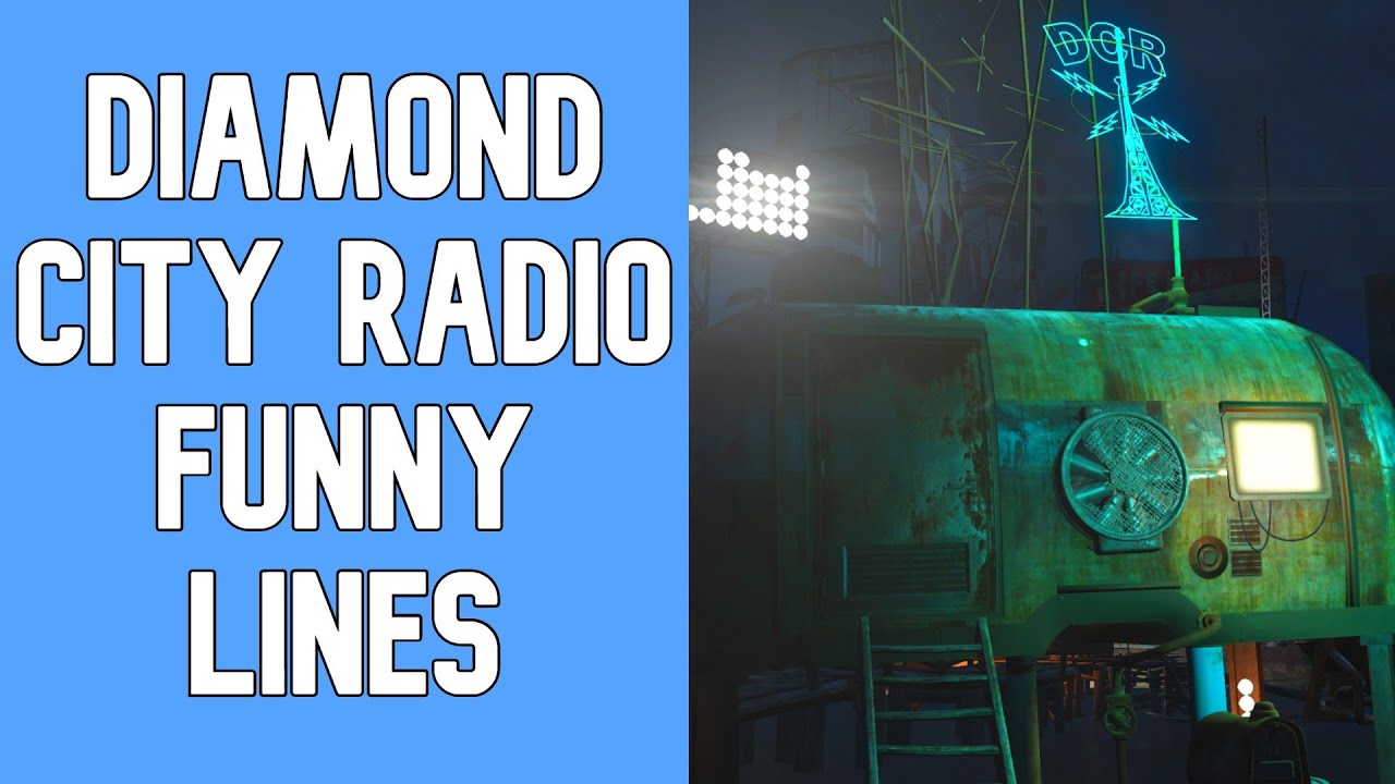 Fallout 4 - Diamond City Radio Funny Dialogue 1
