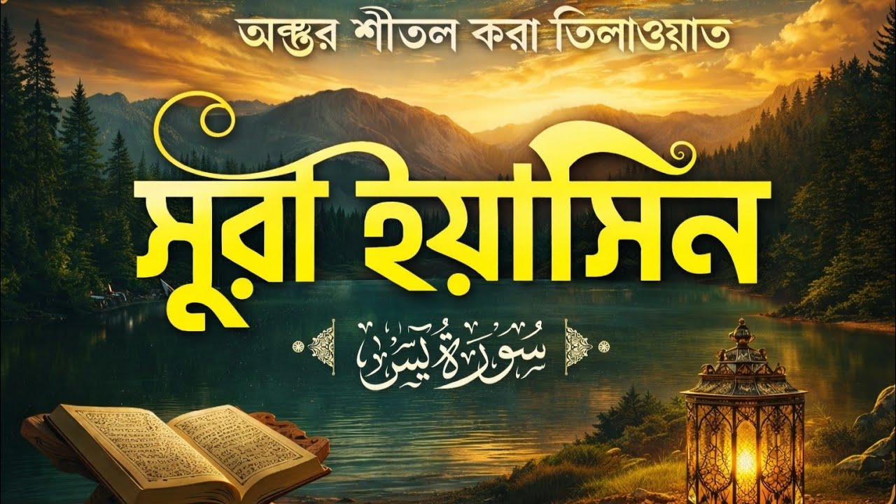 প্রতিদিন সকালে শুনুন-প্রশান্তিময় কন্ঠে সূরা ইয়াসীন|(سورة يس) SURAH YASIN | Morning Quran Recitation