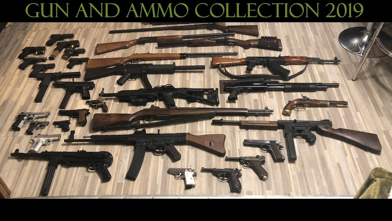 Коллекция оружия и боеприпасов 2019 года