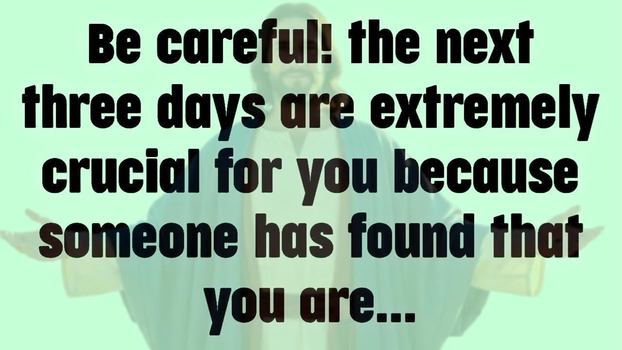 💸 Be careful! the next three days are extremely crucial for you because someone has found that...