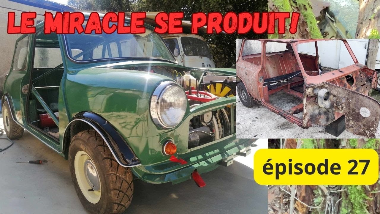 Quand je ramène à la vie un tas de ferraille en moins de 6mois pour en faire une voiture de course.