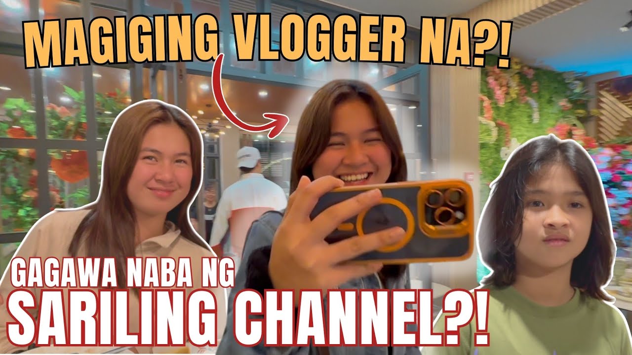 VHEANZY, VLOGGER NA! GAGAWA NA BA NG SARILING CHANNEL? ANG DAMING HANDA SA PADINNER! || KALINGAP RAB