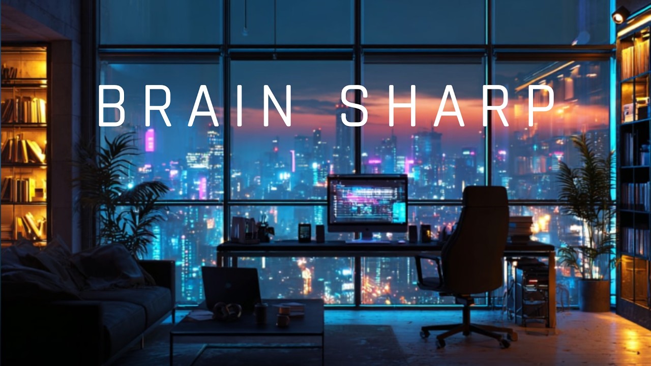 BRAIN SHARP – High-Performance Focus Music for Deep Work & Clear Thinking