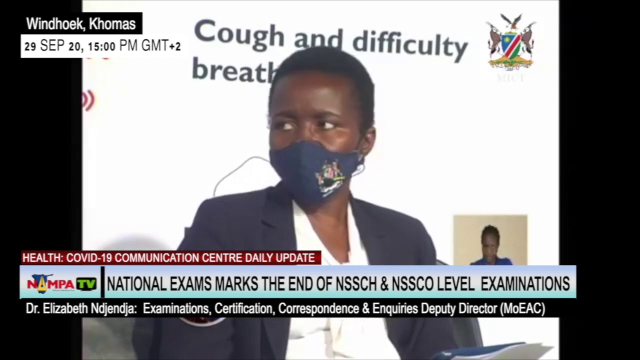 National exams marks end of NSSCH & NSSCO level examination