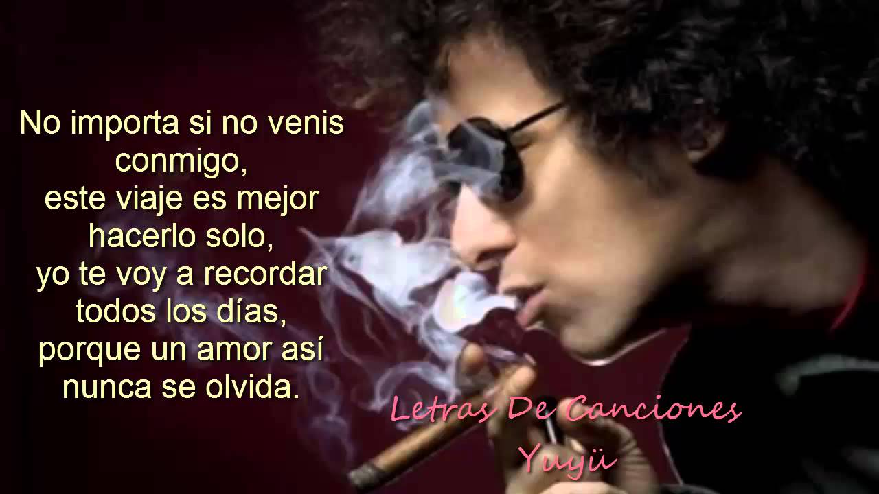 Andres Calamaro - Tuyo Siempre   LETRA