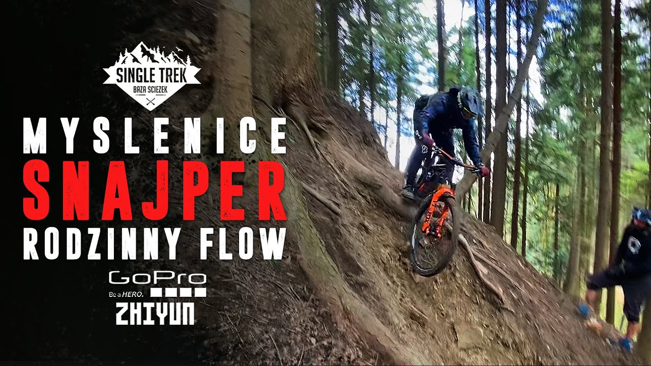 Myślenice - Snajper i Rodzinny Flow // Chełm, Myślenice Singletracks // Trasy, Enduro, MTB, DH