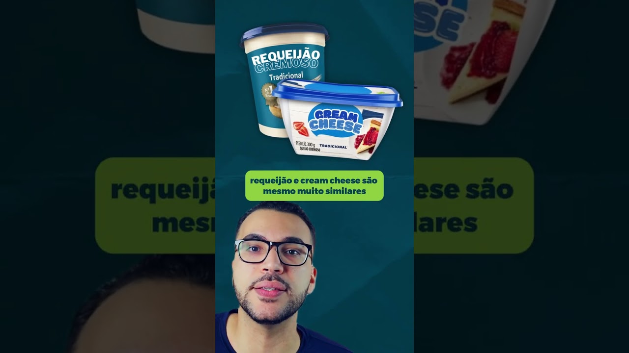 Requeij&atilde;o VS Cream Cheese VS Creme de Ricota