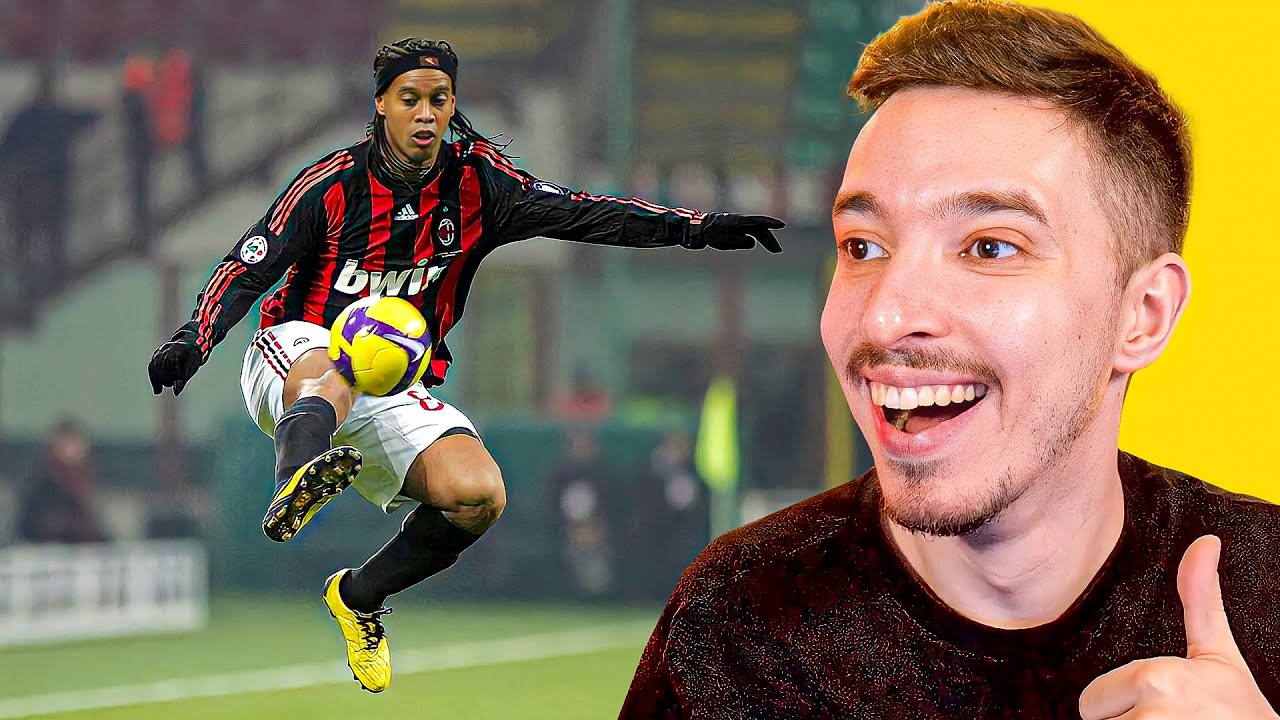 REACTIONEZ LA MOMENTELE DE GENIU ALE LUI RONALDINHO DE LA AC MILAN !!!