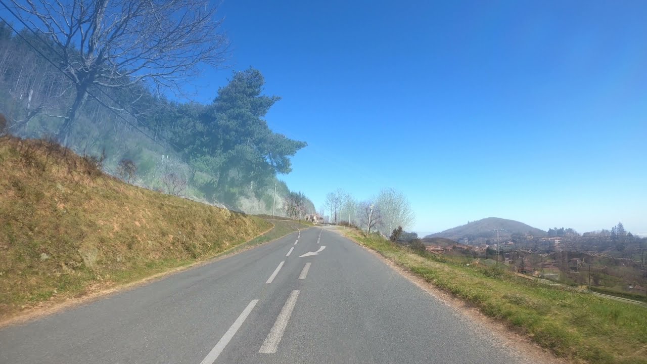 les petites routes des mont du lyonnais