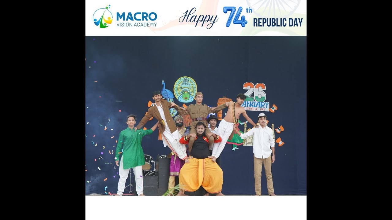 Tribute to Freedom Fighters || #26january #trending #dancecover #15august  #macrovisionacademy