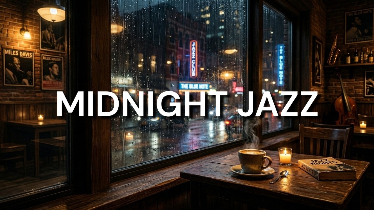 After Hours Jazz Café 🌙 Smooth Jazz for Calm Nights
