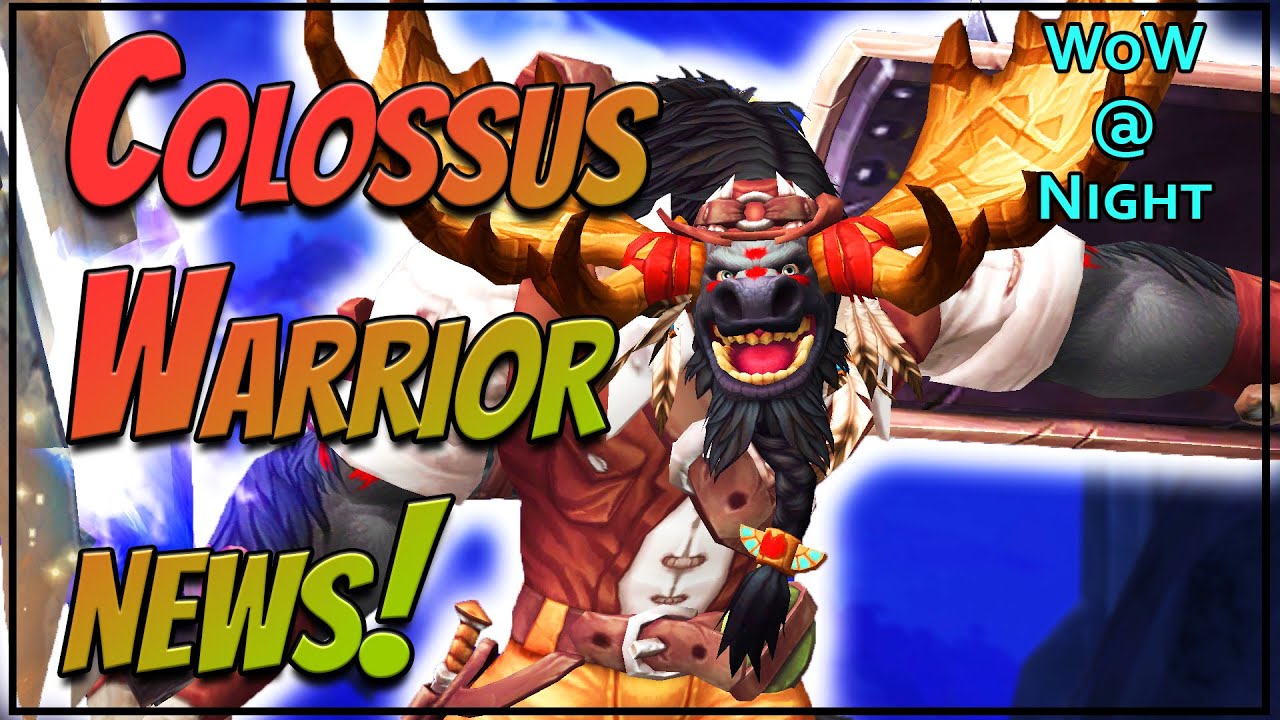 Colossus Warrior: Hero Talents Update for WoW 11.0