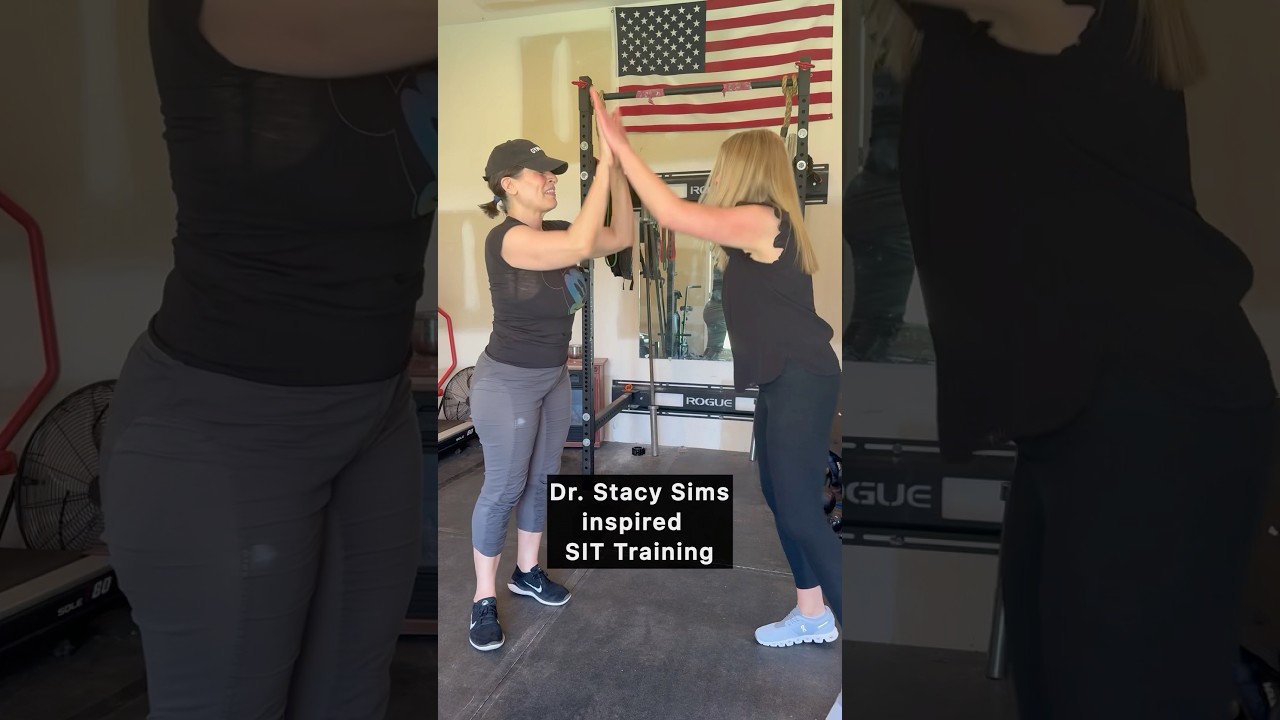 Sprint Interval Training (SIT) inspired by Dr. Stacy Sims #womenover40 #fitnessjourney