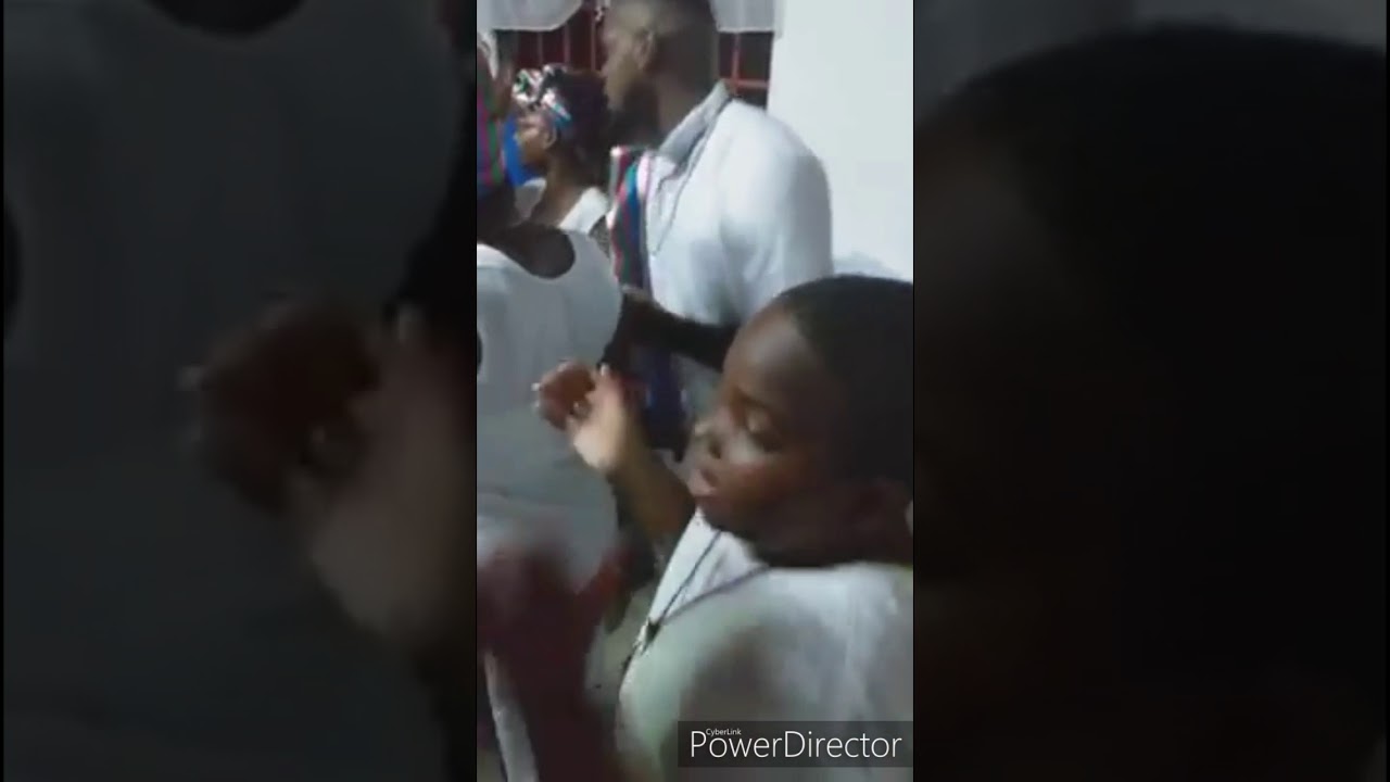 Feast at ojubo orisa omolu in Trinidad