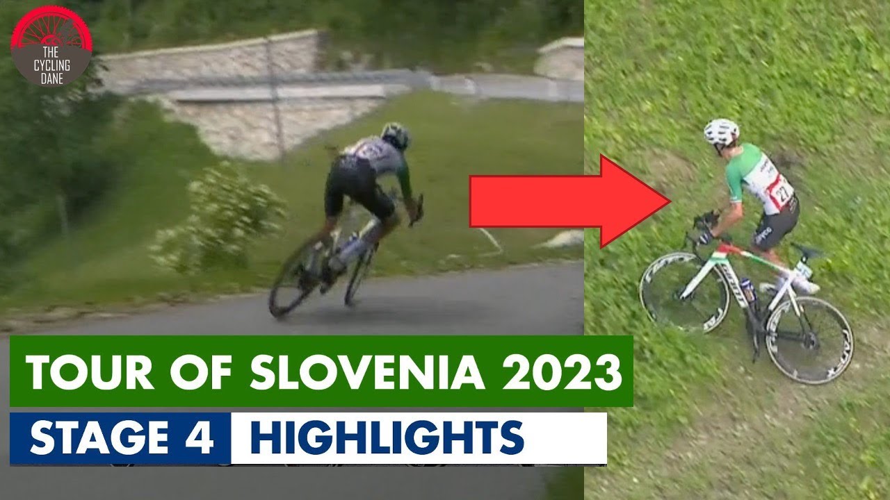 Tour Of Slovenia 2023 Stage 4 Highlights Filippo Zana RECOVERS FROM BIZARRE CRASH To Take Jersey!