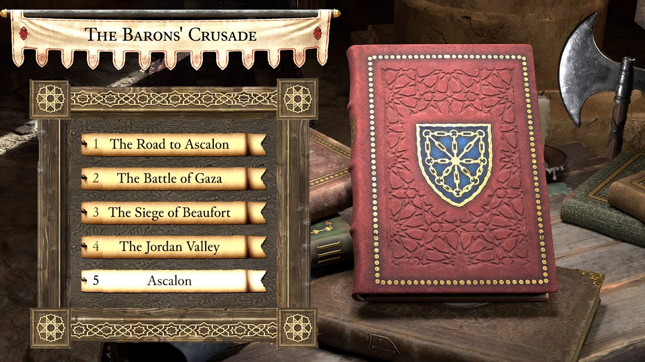 Stronghold Crusader Definitive Edition  - FULL The Baron's Crusade HISTORICAL CAMPAIGN (PC/UHD)
