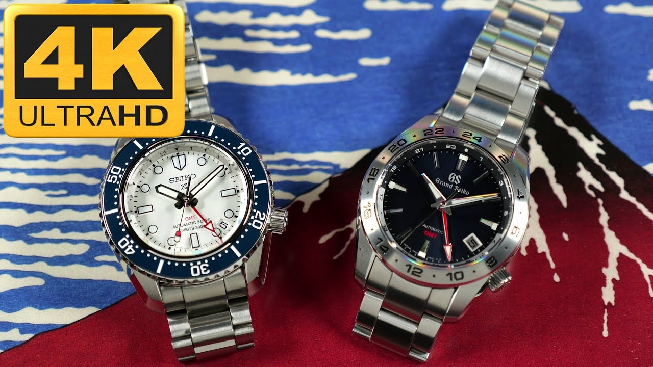 Часы среднего ценового диапазона «Caller» GMT против часов класса люкс «Flyer» GMT: Seiko Prospex...