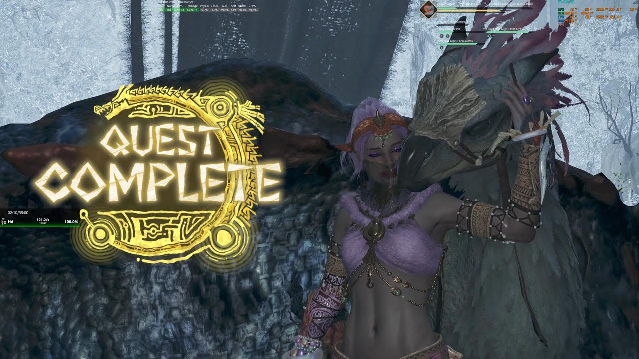 Tempered Quematrice 5 Stars 2'09, Gunlace Shelling Wide, No Palico - Monster Hunter Wilds
