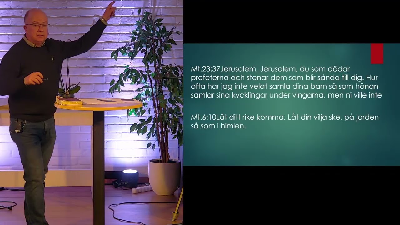 Predikan - Anders Nordström: Guds vilja - måste jag bry mig?, 2026-02-08