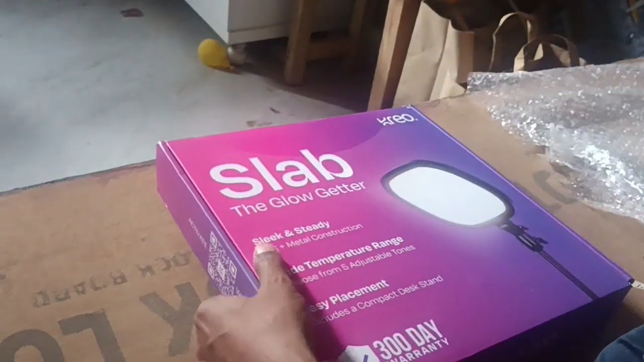 Unboxing Kreo Soft Slab Light | Budget Soft Light for YouTube & Live Streaming