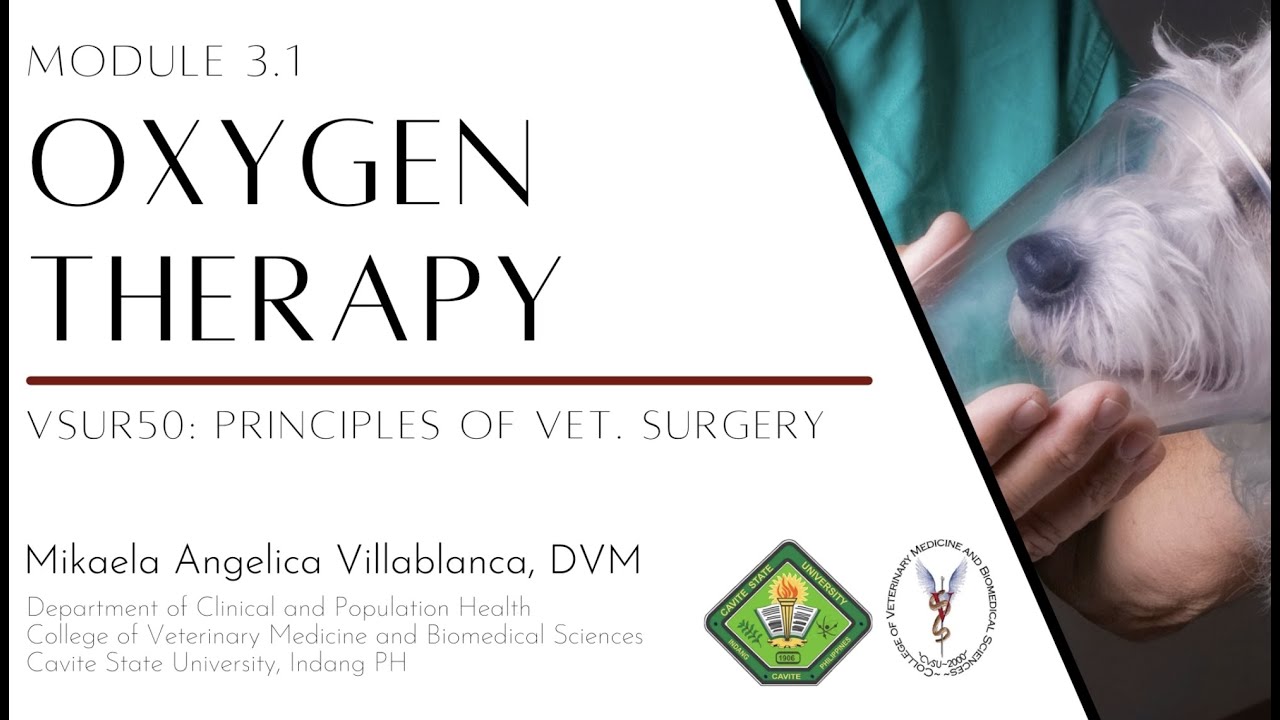 VSUR50 Module 3.1 Oxygen Therapy